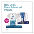 Food Service | Brita 36089CT 6-Cup Denali Water Filter Pitcher with 1 Standard Filter - White (2/Carton) image number 3
