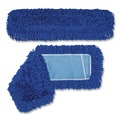 Mops | Gritt Commercial GRI18236 36 in. x 5 in. Microfiber Looped Dust Mop Pad Head - Blue image number 8