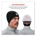 Hats | Ergodyne 16812 N-Ferno 6812 One Size Fits Most Rib Knit Beanie - Black image number 3