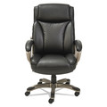  | Alera ALEVN4119 Veon Series Executive High-Back Bonded Leather Chair Supports Up to 275 lb - Black Seat/Back/Graphite Base image number 2