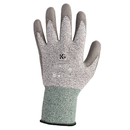 Work Gloves | Ansell KCC13825 EN388: 4X42B 9 in. Long G60 Level 3 Economy Cut Resistant Gloves - Large (Size 9), Gray/Marled Gray (12 Pairs/Carton) image number 0