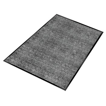 Guardian Silver Series 36 in. x 60 in. Polypropylene Indoor Walk-Off Mat - Pepper/Salt