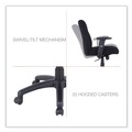 Office Chairs | Alera 12010-03B Kesson Series 17.71 in. to 21.65 in. Seat Height Petite Office Chair - Black image number 6