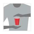  | Dart P16R Solo Plastic Party 16 oz. Cold Cups - Red (50/Pack) image number 5