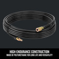 Air Hoses and Reels | Craftsman CMFP1450 1/4 in. x 50 ft. Polyurethane Air Hose with Fittings image number 4