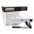 Disposable Gloves | Ammex ABNPF48100 3 mil Thick Powder-Free Nitrile Exam Gloves - X-Large/Black (100/Box) image number 0