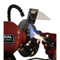 Bench Grinders | General International BG6001 6 in. 2A Bench Grinder with Twin LED Flexi Work Lights image number 3