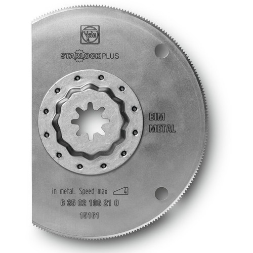  | Fein 63502196230 4 in. Segmented High-Speed Steel Circular Oscillating Saw Blade (5-Pack) image number 0