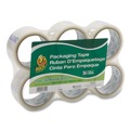  | Duck 240053 1.88 in. x 55 yds 3 in. Core Commercial Grade Packaging Tape - Clear (6/Pack) image number 1