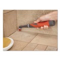 Cleaning & Janitorial Supplies | Rubbermaid 2057486 Reveal Power Scrubber Red/White Nylon Bristles 1.73-in Brush Red Plastic Handle image number 2