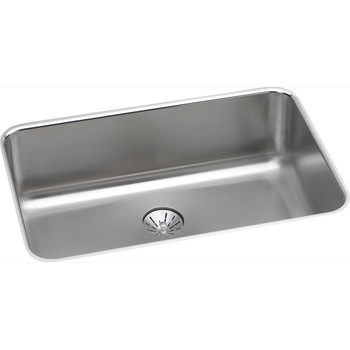 Elkay Lustertone Classic 26-1/2 in. x 18-1/2 in. x 8 in. Stainless Steel Single Bowl Undermount Sink with Perfect Drain