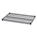  | Alera ALESW583624BL Industrial Wire Shelving 36 in. x 24 in. Extra Wire Shelves - Black (2-Piece/Carton) image number 0
