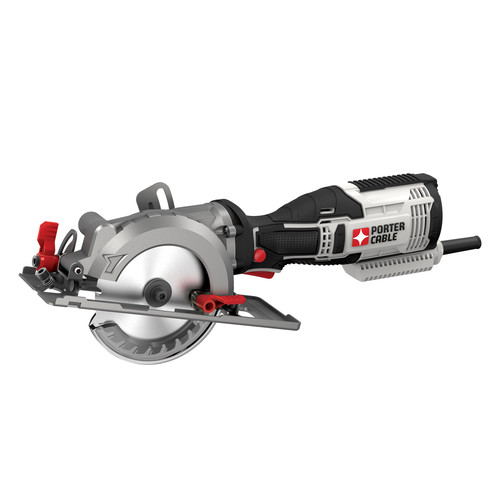 Circular Saws | Factory Reconditioned Porter-Cable PCE381KR 5.5 Amp 4-1/2 in. Compact Circular Saw Kit image number 0