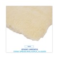 Just Launched | Boardwalk BWK4516 16 in. Lambswool Mop Head Applicator Refill Pad - White image number 5