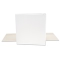 Universal UNV20972 Economy 1.5 in. Capacity 11 in. x 8.5 in. Round 3-Ring View Binder - White image number 5
