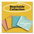 Office & Office Supplies | Post-it Notes 653-24APVAD 1.38 in. x 1.88 in. Original Pads Value Pack - Beachside Cafe Collection Colors (24/Pack) image number 2