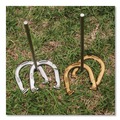 Toys | Champion Sports IHS100 (4) Horseshoes / (2) 24 in. Stakes / Nylon Carry Bag Steel Horseshoe Set (1-Set) image number 8