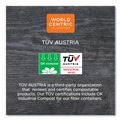 Food Service | World Centric TRSC4S 9.1 x 7.1 x 0.7 Fiber Paper Trays - Natural (500/Carton) image number 7