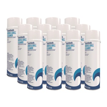 Boardwalk 1041287 20 oz. Aerosol Spray Oven and Grill Cleaner (12/Carton)