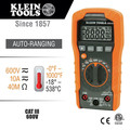 Detection Tools | Klein Tools MM400 600V Auto-Ranging Digital Multimeter image number 4