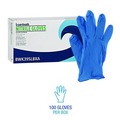 Disposable Gloves | Boardwalk 395LCTA 395 Series 5 mil Thick 9.5 in. Long Powder-Free Disposable General-Purpose Nitrile Gloves - Large, Blue (1000/Carton) image number 6