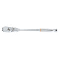  | GearWrench 81215T 90-Tooth 3/8 in. Drive Full Polish Flex Teardrop Ratchet image number 0