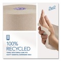 Paper Towels and Napkins | Scott 58671 8 in. x 900 ft. 1-Ply 100 Percent Recycled Hard Roll Paper Towels - Brown (6/Carton) image number 6
