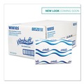 Cleaning Cloths | Windsoft WIN105 9.25 in. x 9.5 in. 1-Ply Multifold Paper Towels - White (16 Packs/Carton) image number 3