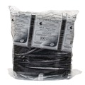 Food Trays, Containers, and Lids | Dart 90HTPFB1R 9.01 in. x 9.4 in. x 3.1 in. Insulated Foam Hinged Lid Containers - Black (200/Carton) image number 1