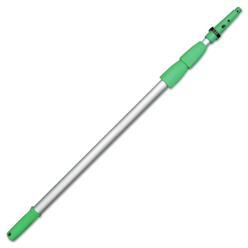 Cleaning & Janitorial Supplies | Unger ED600 20 ft. Three Sections Opti-Loc Extension Pole - Green/Silver image number 0