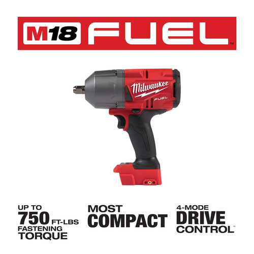 -Torque 1800 in lbs Bare Tool Milwaukee 2853-20 M18 FUEL 1//4 Hex impact Driver