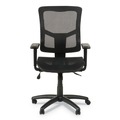 | Alera ALEELT4218S Elusion II Series Suspension Mesh Mid-Back Synchro Seat Slide Chair - Black image number 0