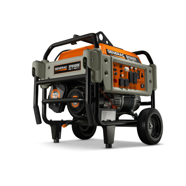 Generac XP8000E 8,000 Watt Electric Start Portable Generator (CARB)