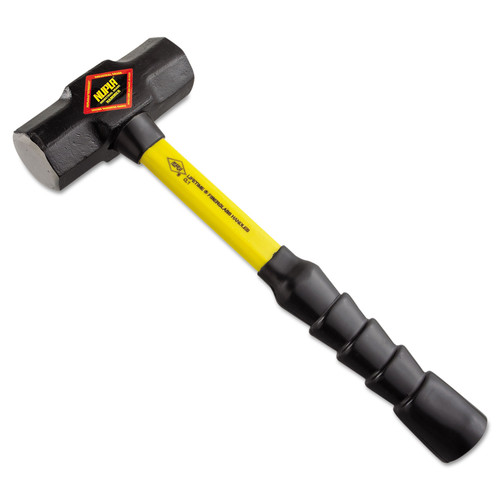 Sledge Hammers | Nupla 27-045 Blacksmith's 4 lbs. Head Double-Faced Steel Sledge Hammer with 14 in. SG Grip Handle image number 0