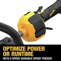 String Trimmers | Factory Reconditioned Dewalt DCST972BR 60V MAX Brushless Lithium-Ion 17 in. Cordless String Trimmer (Tool Only) image number 7