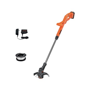 Black & Decker 20V MAX Lithium-Ion 10 in. Cordless String Trimmer/Edger Kit (1.5 Ah)