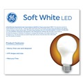 Light Bulbs | GE 93105686 8W Classic LED Non-Dim A19 Light Bulb - Soft White (2/Pack) image number 2