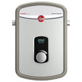 Water Heaters | Rheem RTEX-08 8kW Electric Tankless Water Heater 240V Ext Adj Temp 1/2 in. Comp Con image number 0