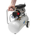 Portable Air Compressors | Quipall 6-1-SIL 1 HP 6.3 Gallon Oil-Free Wheelbarrow Air Compressor image number 6