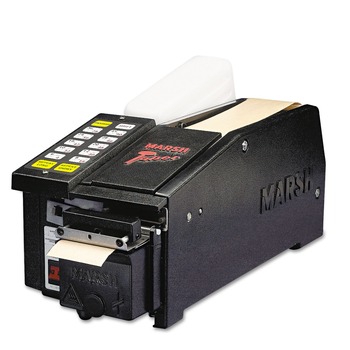 Universal Electric Tape Dispenser for Gummed Tape with 48 oz. Reservoir - Steel Blades, Black