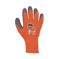 Work Gloves | Ergodyne 17624 ProFlex 7401 Coated Lightweight Winter Gloves - Large Orange (1-Pair) image number 8