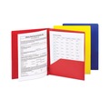 Office & Office Supplies | Smead 87746 11 x 8.5 Poly Two-Pocket Folder with Fasteners - Assorted (6/Pack) image number 4