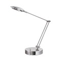  | Alera ALELED900S 11 in. W x 6.25 in. D x 26 in. H Adjustable Brushed Nickel LED Task Lamp with USB Port image number 1