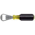 Specialty Hand Tools | Klein Tools 98002BT 4 oz. Stainless Steel Manual Bottle Opener - Yellow/Black image number 0