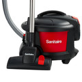 Vacuums | Sanitaire SC3700A EXTEND 9 Amp Top-Hat 11 in. Canister Vacuum - Red/Black image number 2