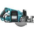Makita GSR01M1-BL4040 40V Max XGT Brushless Lithium-Ion 7-1/4 in. Cordless Rear Handle Circular Saw with 2 XGT Batteries Bundle (4 Ah) image number 9