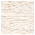 Cleaning & Janitorial Supplies | Boardwalk BWK503WHCT 5 in. Super Loop Cotton/Synthetic Fiber Wet Mop Head - Large, White (12/Carton) image number 2