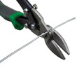 Snips | Klein Tools 1201R Right Curvature Aviation Snips with Wire Cutter image number 2
