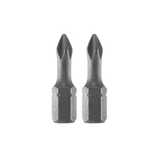 Bits and Bit Sets | Bosch ITP1102 2 Pc 1 in. Impact Tough #1 Phillips Insert Bit image number 0