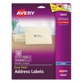 Office Jansan | Avery 18660 1 in. x 2.63 in. Matte Clear Easy Peel Mailing Labels with Sure Feed Technology - Clear (300/Pack) image number 0